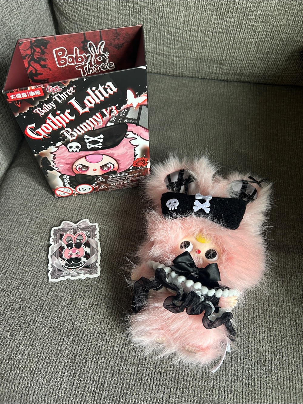 Baby Three Gothic Lolita V3 Rosy Bunny